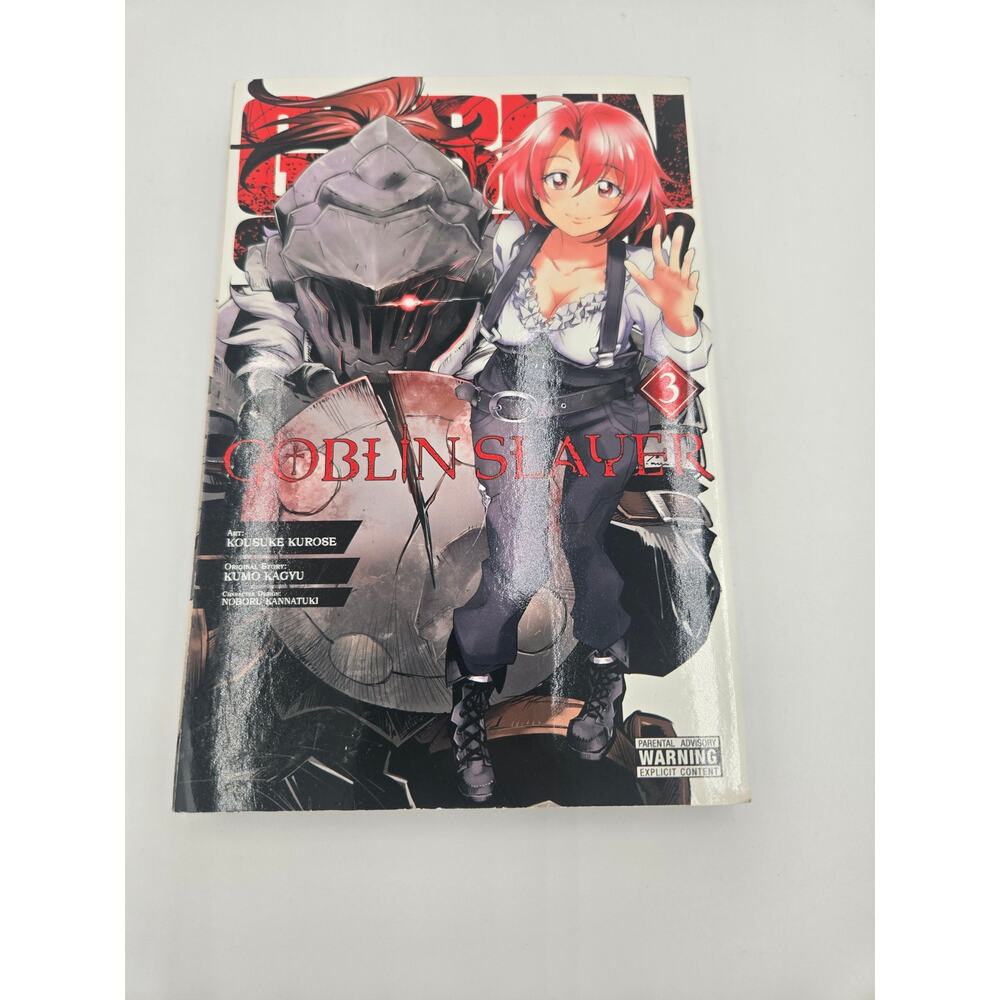 Goblin Slayer Volume 3 Manga English Paperback EUC Fantasy